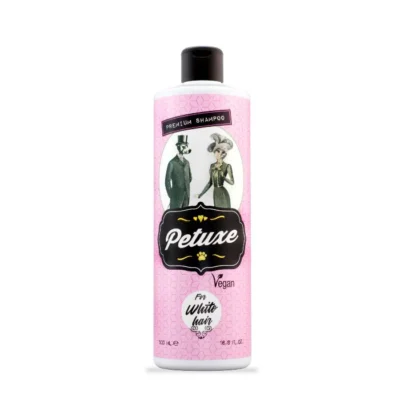 PETUXE - CHAMPÚ PELO BLANCO PARA PERROS Y GATOS - 500ML