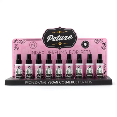 PETUXE - EXPOSITOR PERFUMES MASCOTAS - 9 uds. X 100 ML (1 DE CADA)