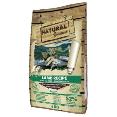 RECETA CORDERO SENSITIVE MINI 6KG