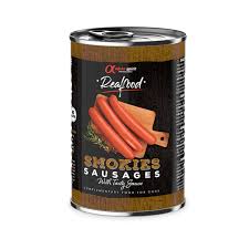 REAL FOOD FRANKFURT PARA PERROS 400 GR