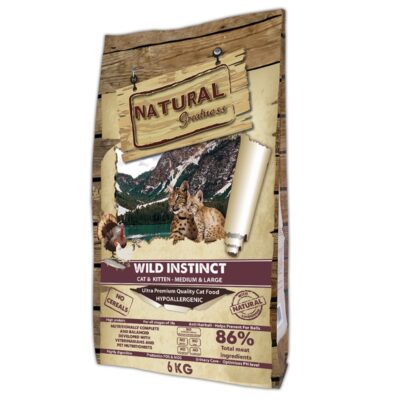 RECETA WILD INSTINCT MEDIUM CAT 6KG