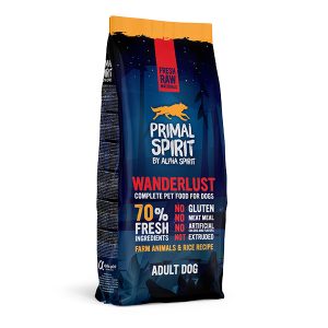 PRIMAL 70%L WANDERLUST DOG FOOD  12 KG