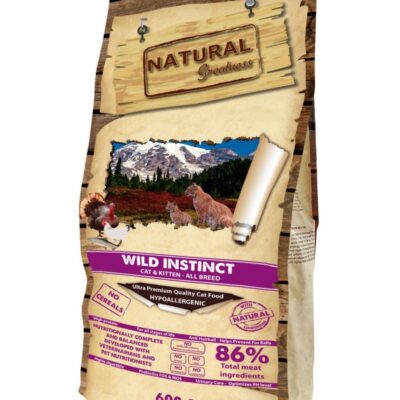 RECETA WILD INSTICT CAT 600GR